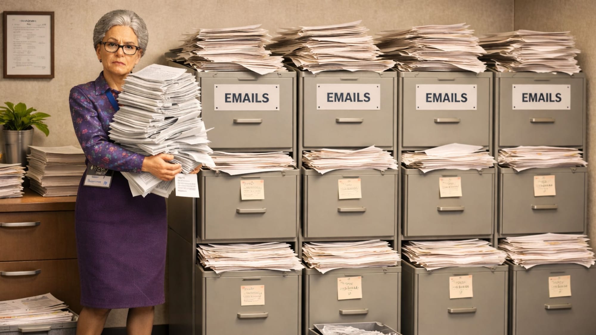 Print Off All Emails, Erica: The Coworker Who Doesn’t Trust Digital Anything