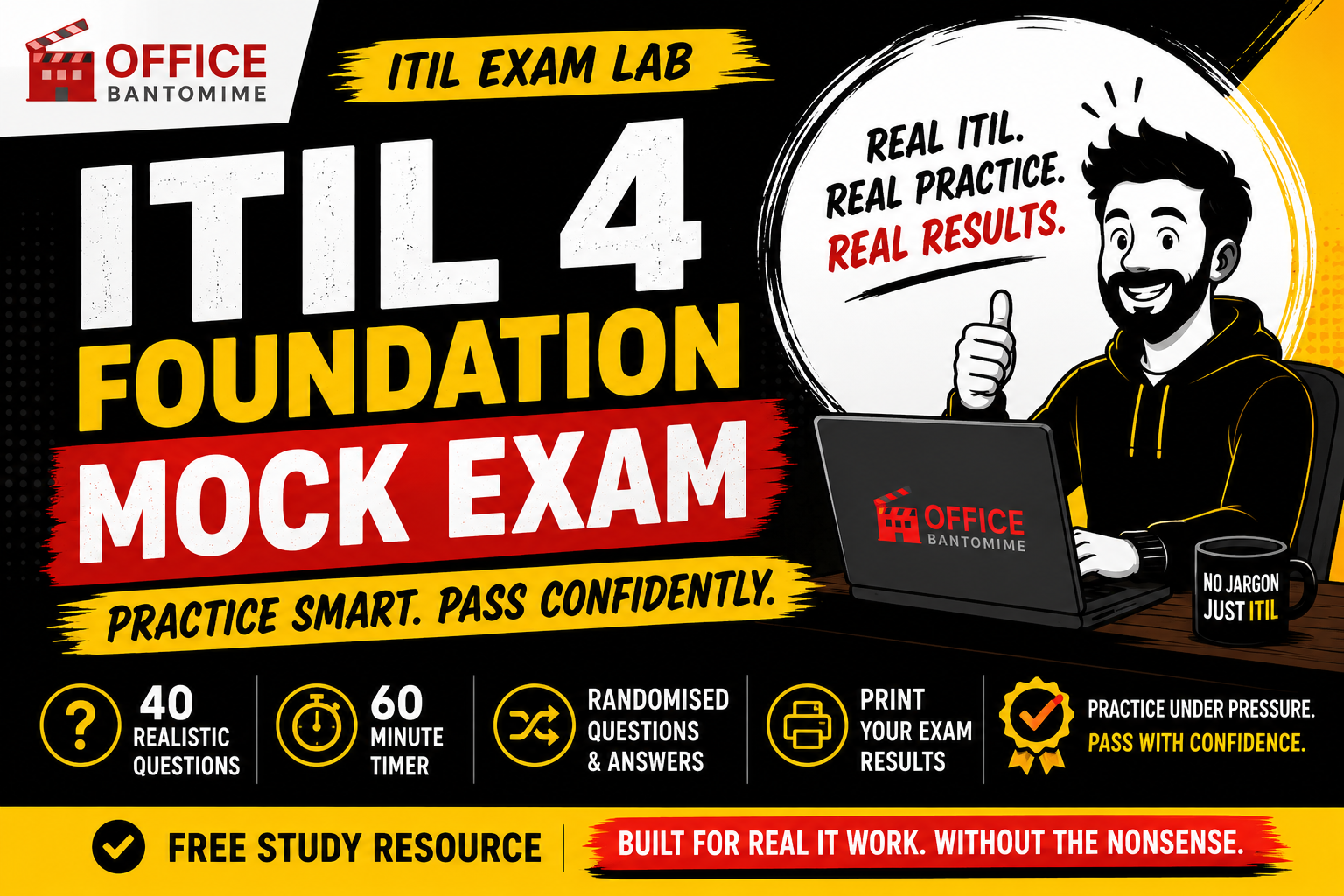 Free ITIL 4 Foundation Mock Exam (40 Questions)