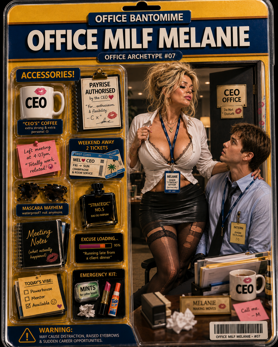 Melanie from Accounts Office Bantomime story image