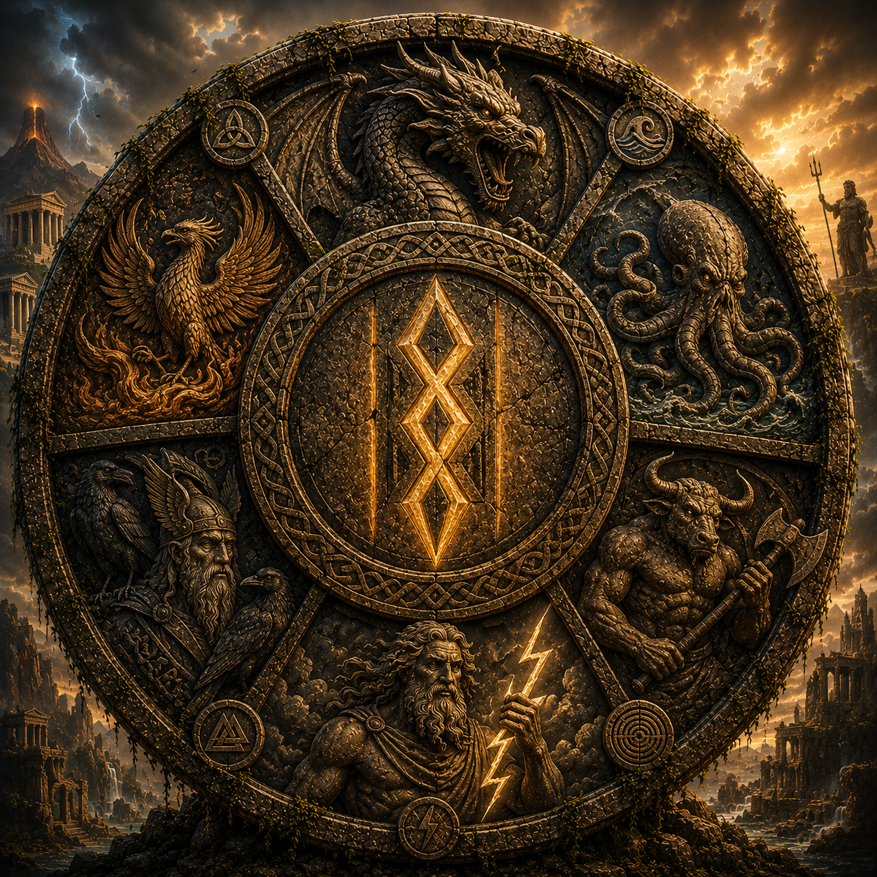 Mythology emblem