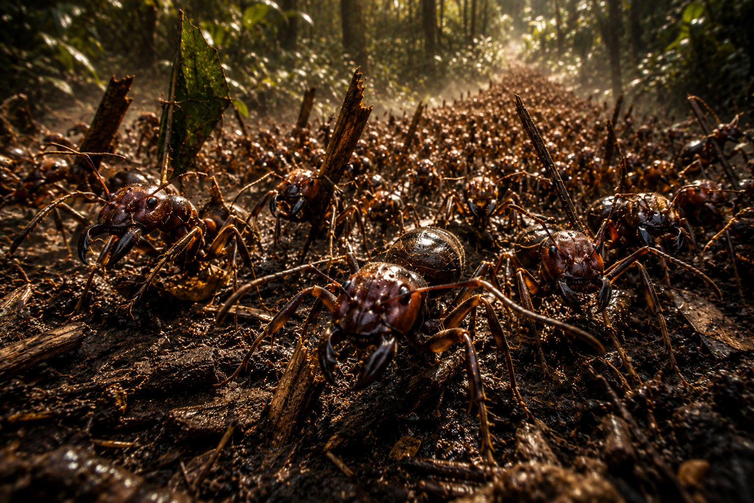 The Marching Ants