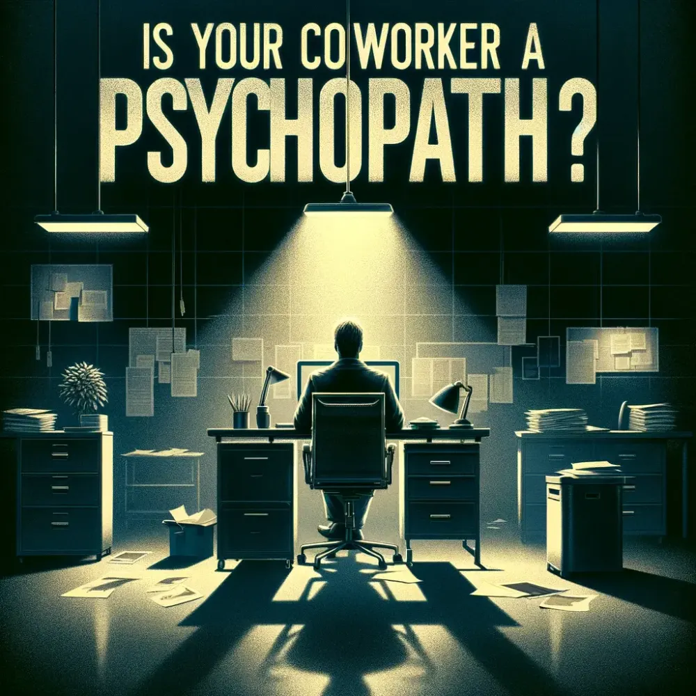Is Your Coworker a psychopath? And 5 Ways To Deal With Them? post image