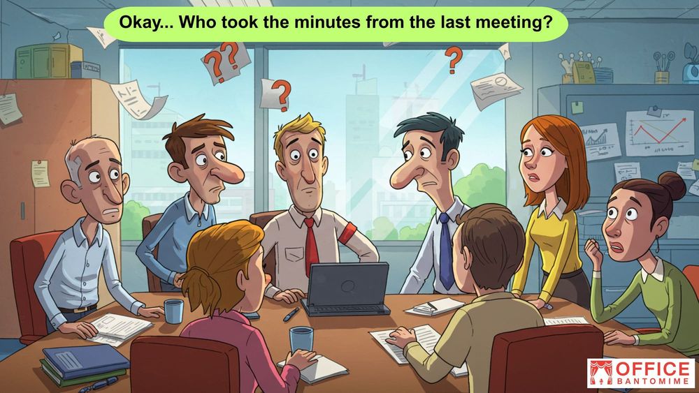 When Everyone Attends The Meeting, No One Remembers Being Responsible For It. post image