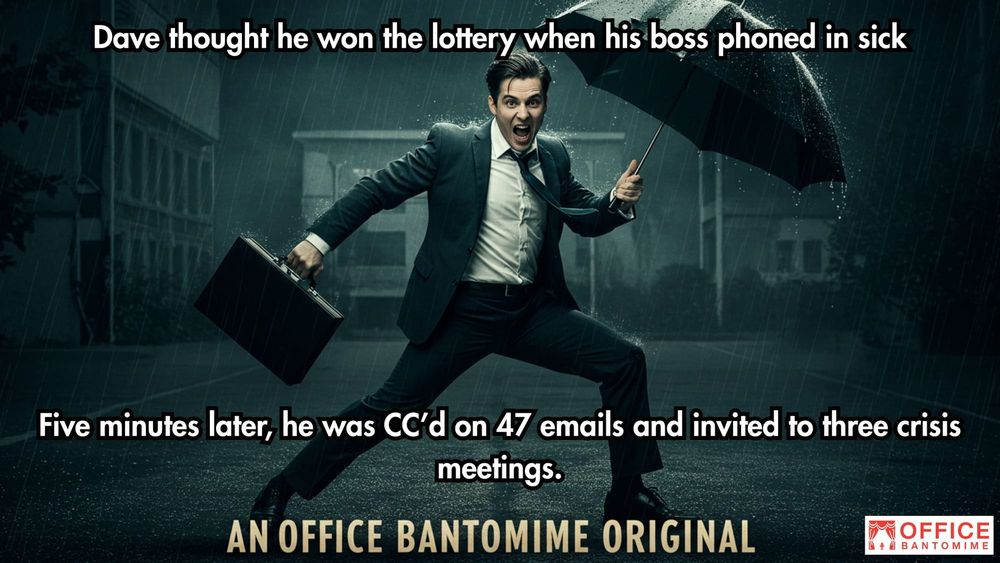 When the Boss Calls in Sick… and Chaos Calls You Instead post image