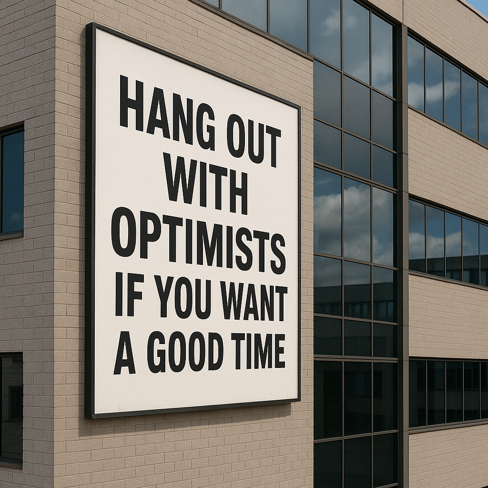 Hang Out With Optimists If You Want a Good Time post image