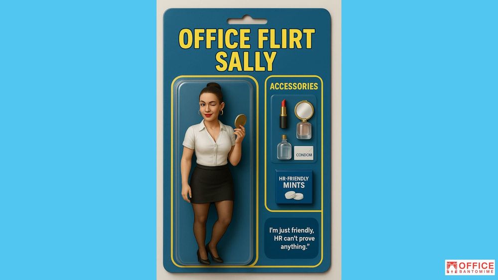 Meet Office Flirt Sally: Weaponised Charm and Strategic Canoodling post image
