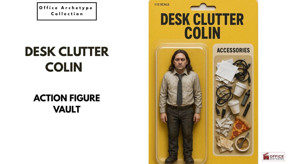 Desk Clutter Colin: The Office Mess Who Won’t Be Cleaned Up post image