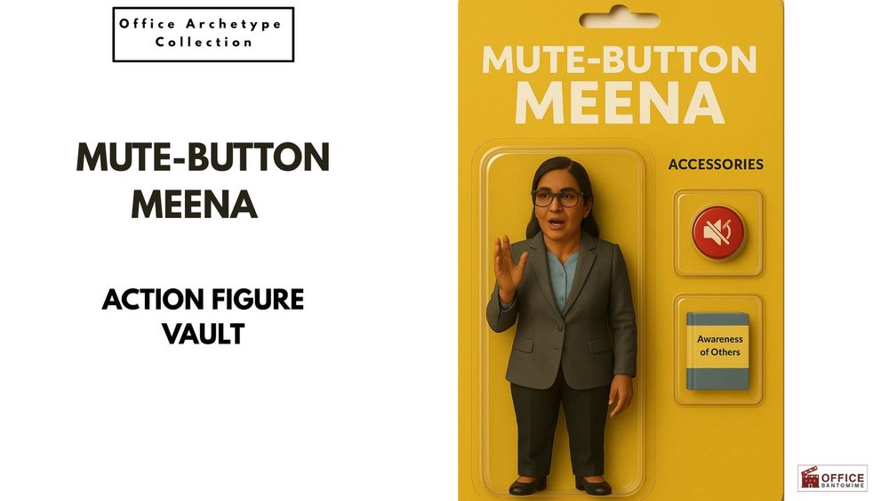 Meet Mute-Button Meena: The Colleague Who Never Realises She’s on Mute post image