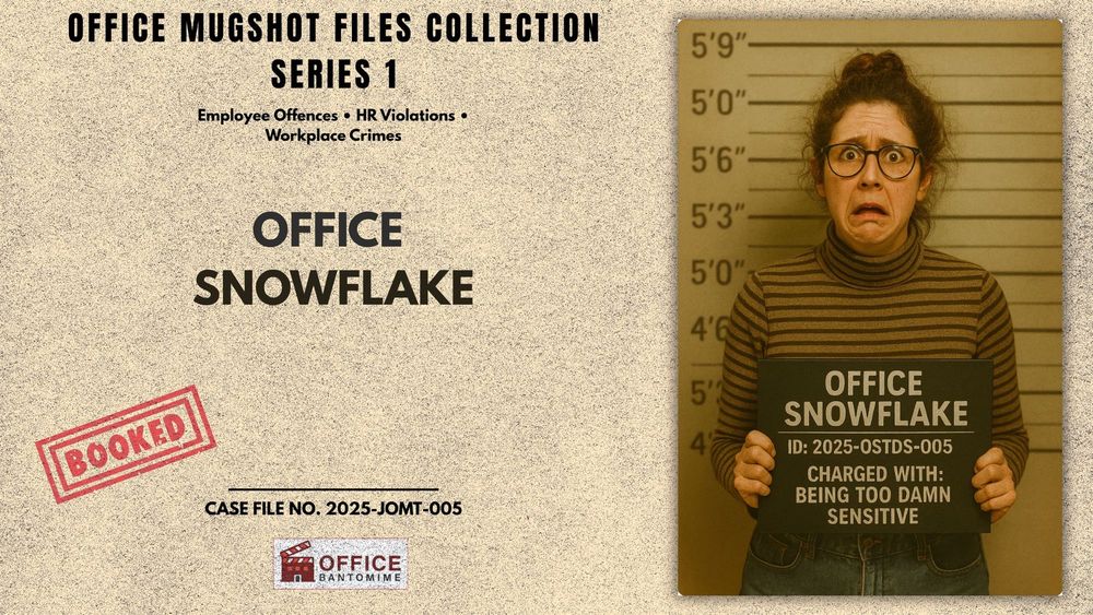 Office Snowflake: Mugshot, HR Offences & Emotional Support Emergencies post image