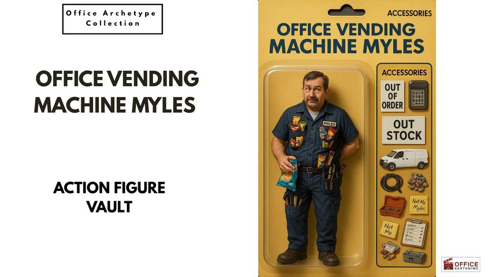 Meet Office Vending Machine Myles — The Man, The Myth, The Expired Snack King post image