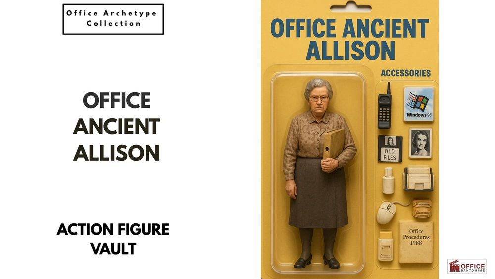 Office Ancient Allison: The Hilarious Oldest Person in the Office Who Secretly Runs Everything post image