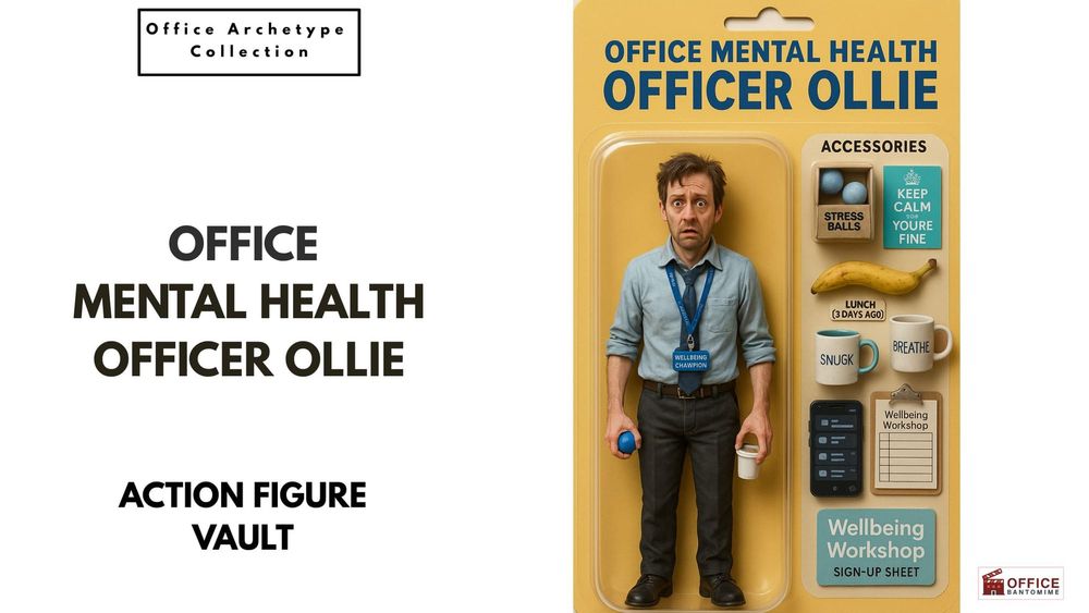 Office Mental Health Officer Ollie: The Man Trying to Save Others While Losing His Own Sanity post image