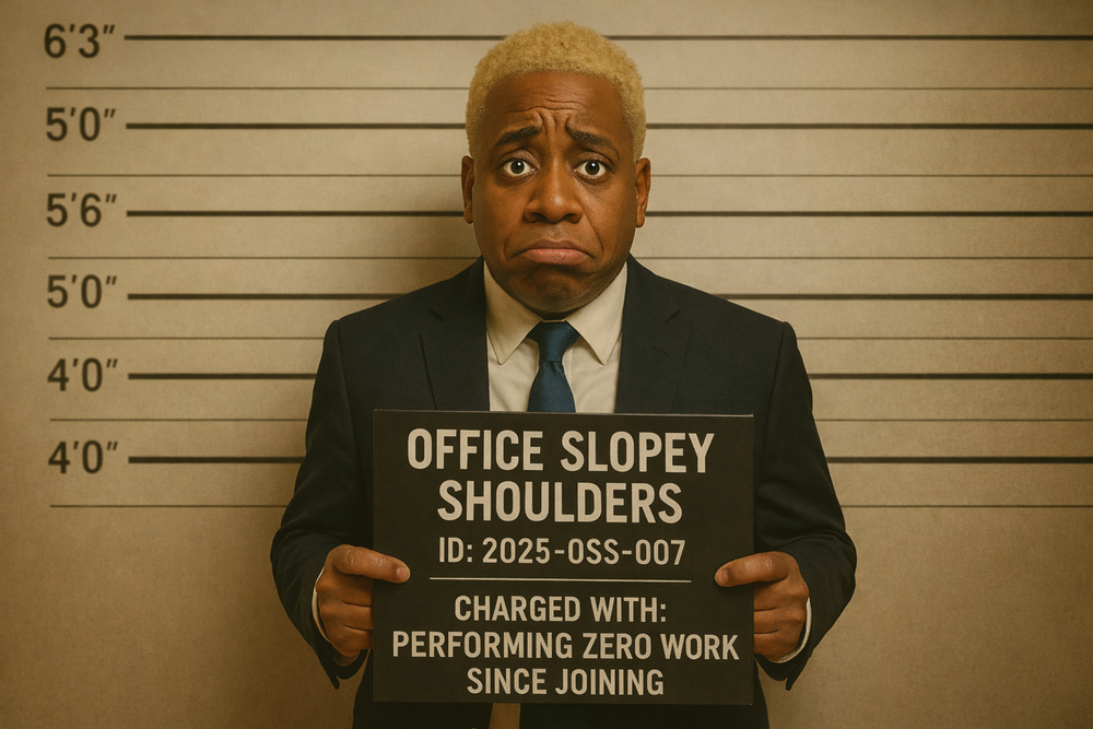 Office Slopey Shoulders: The Coworker Who Does Nothing (But Takes Credit) post image