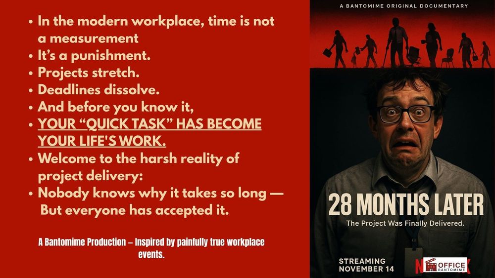 Introducing The 28 Series: Because Every Project Takes 28 Times Longer Than It Should post image