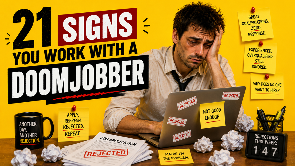 21 Signs You Work With a “Doomjobber” post image