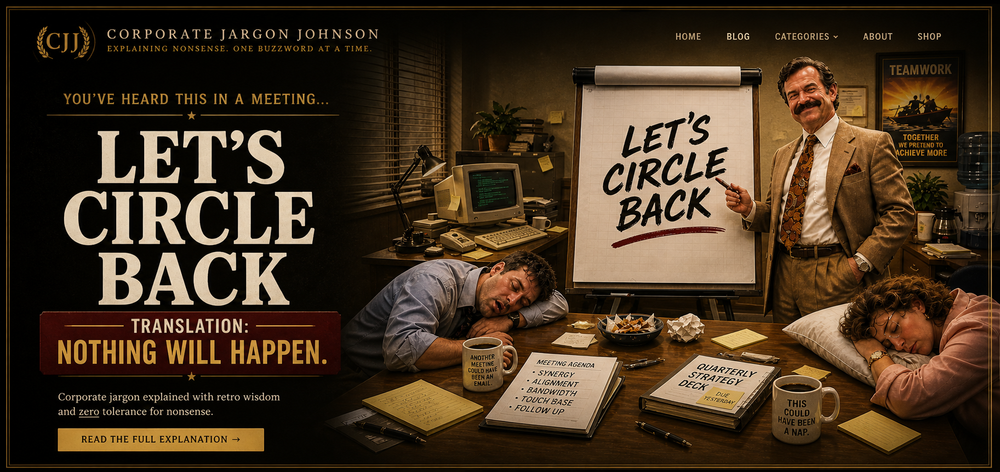 What Does “Circle Back” Mean at Work? (Corporate Jargon Explained) post image