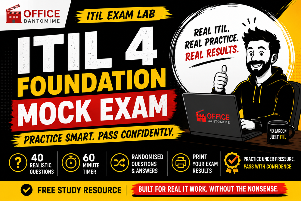 Free ITIL 4 Foundation Mock Exam (40 Questions) post image