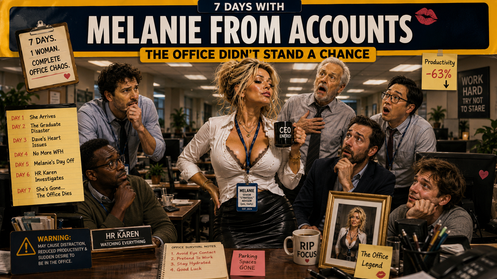 7 Days With Melanie From Accounts (And the Complete Collapse of Workplace Productivity) post image