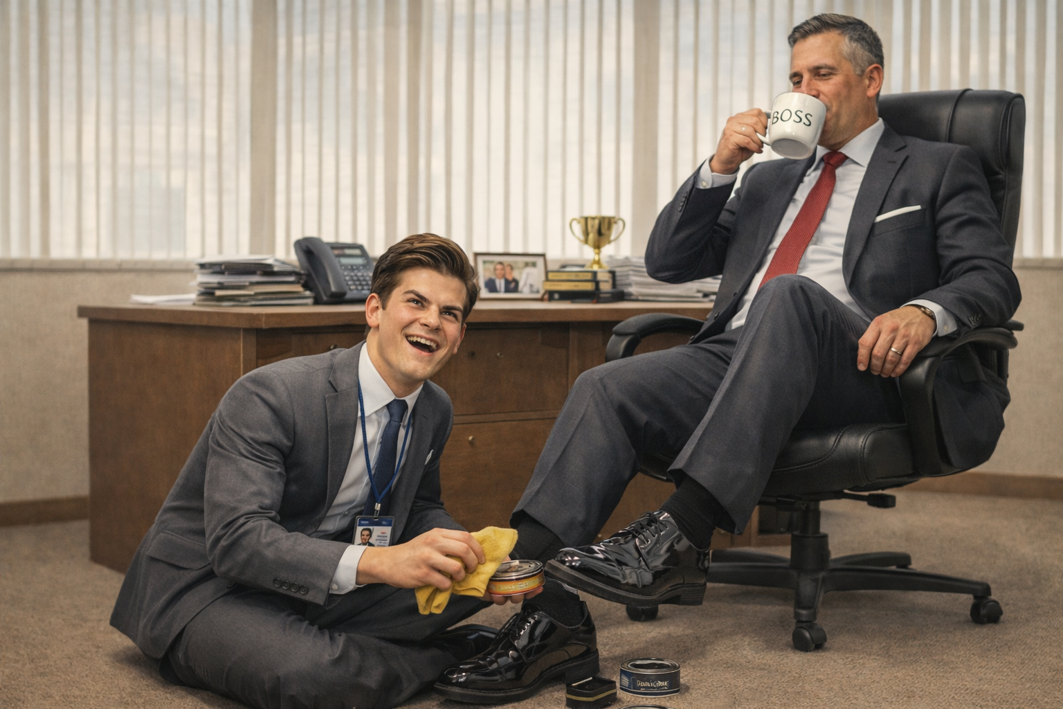 Yes Man Mason: The Office Employee Who Agrees With Everything the Boss Says post image