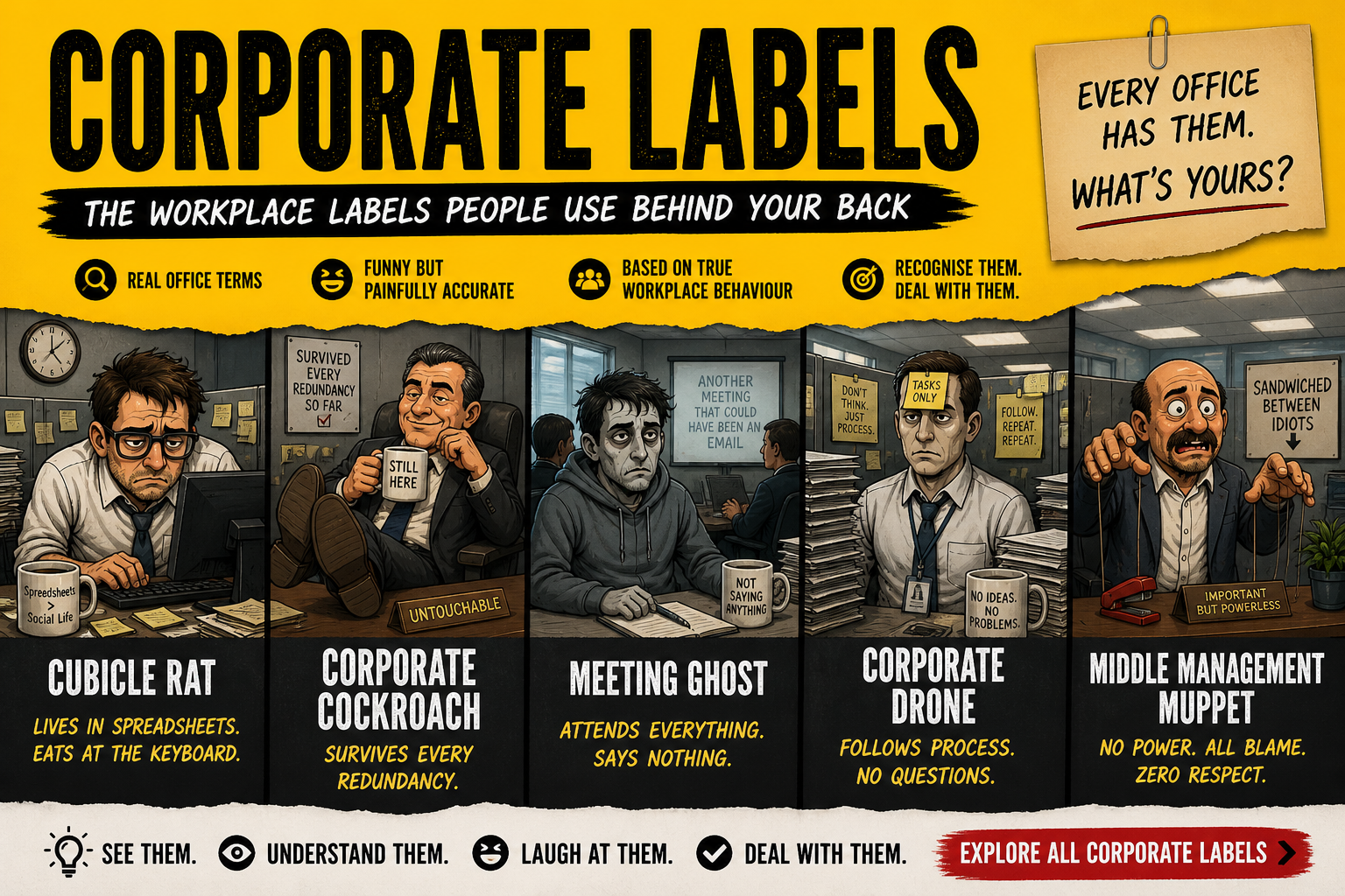 Corporate Labels: What They Really Mean at Work post image