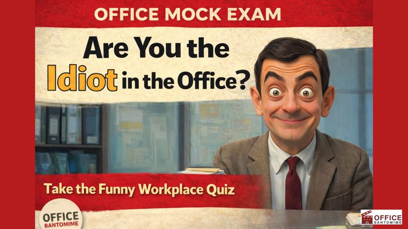 Are You the Idiot in the Office? Take the Ultimate Funny Workplace Quiz post image