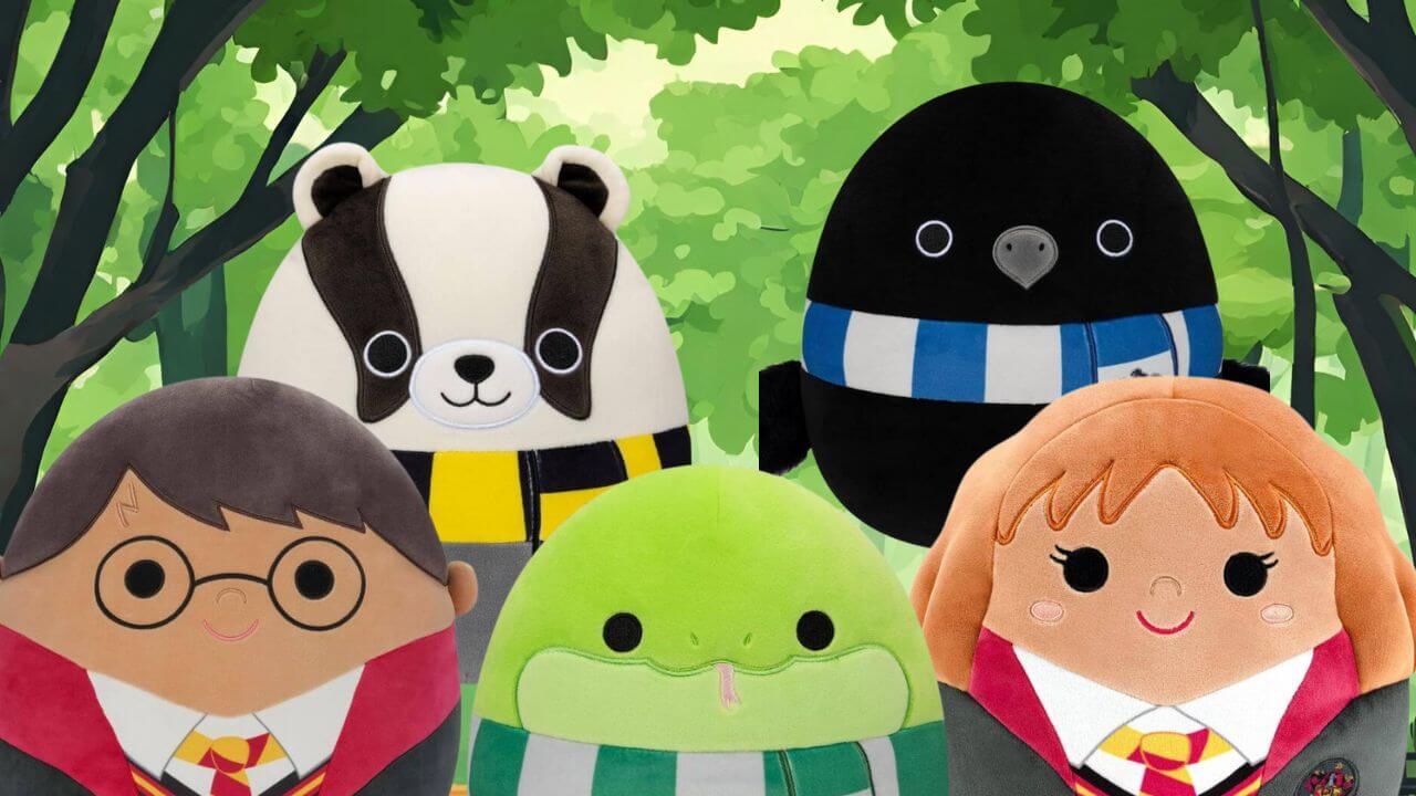 Harry Potter Squishmallows at the Park