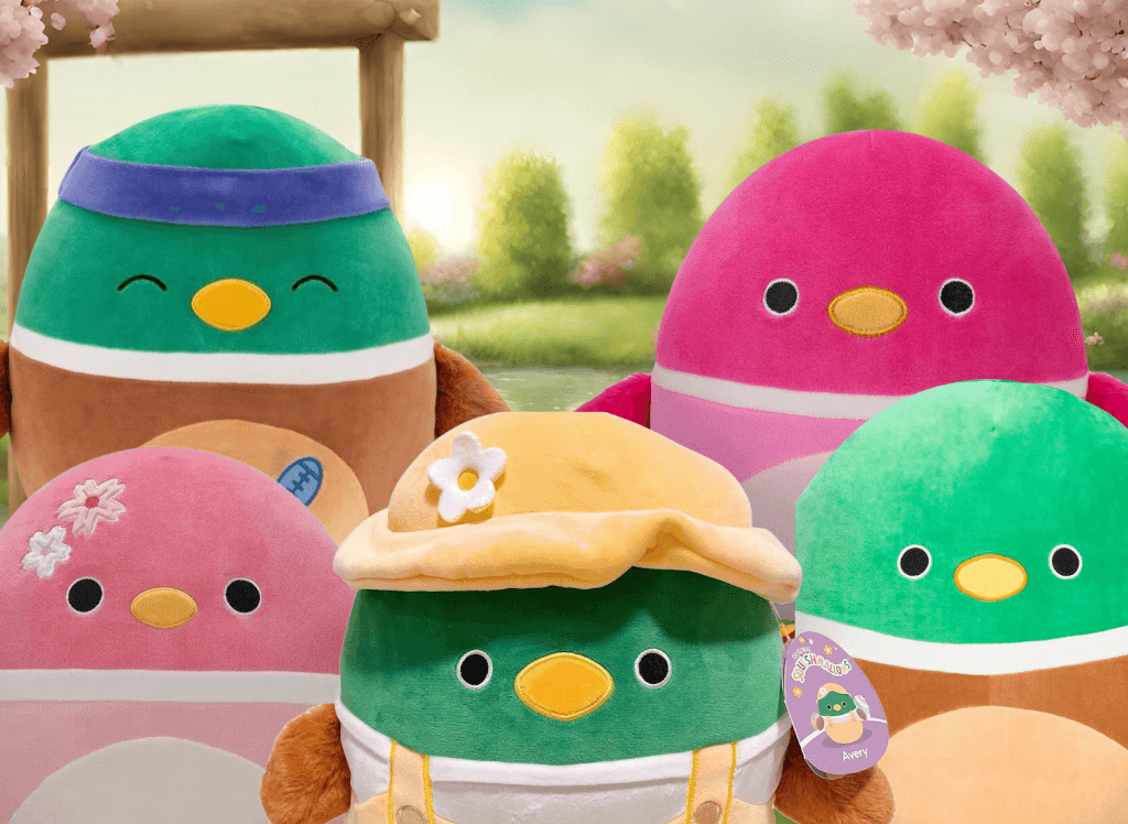 Squishmallow Ducks Hanging Out