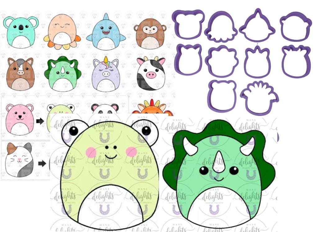 Etsy - mdCookieCutters - Sets and Individual Cutters without Stamps