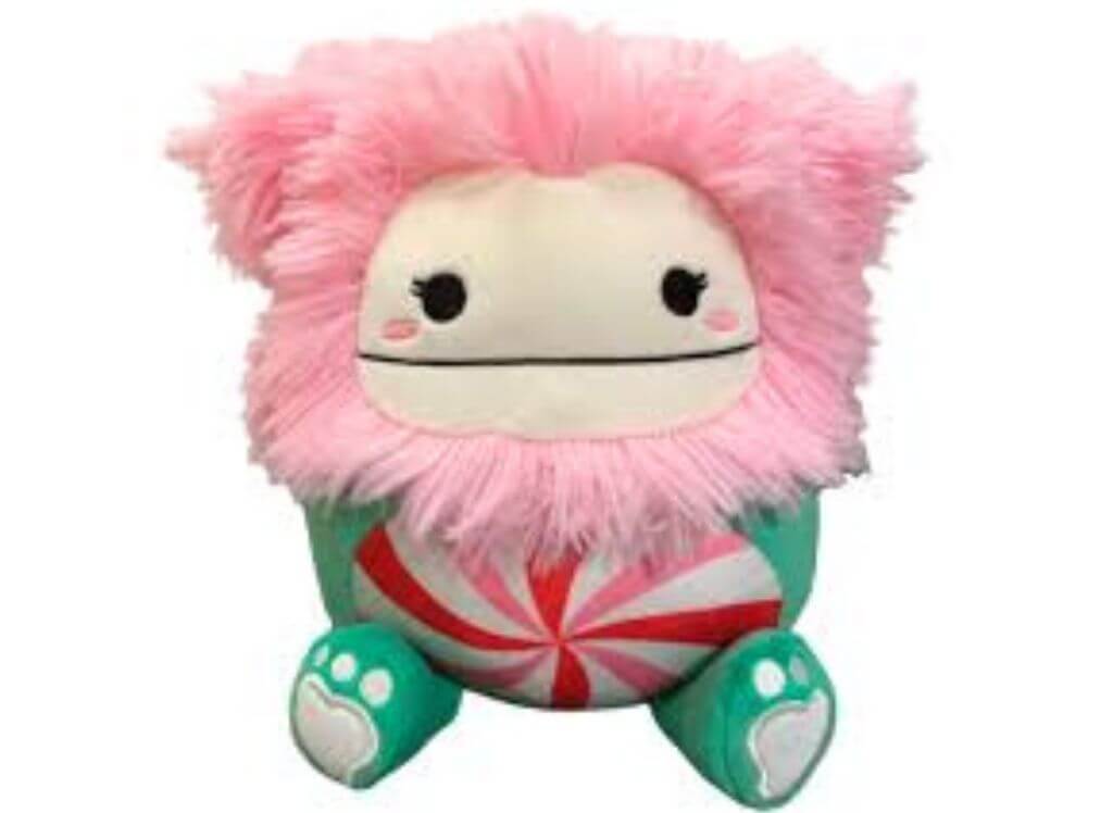 Astrud, the Peppermint Bigfoot Squishmallow