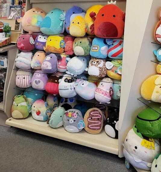 Squishmallow Display at Hallmark