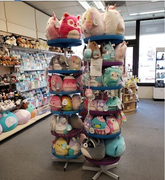 Squishmallow Display at Hallmark