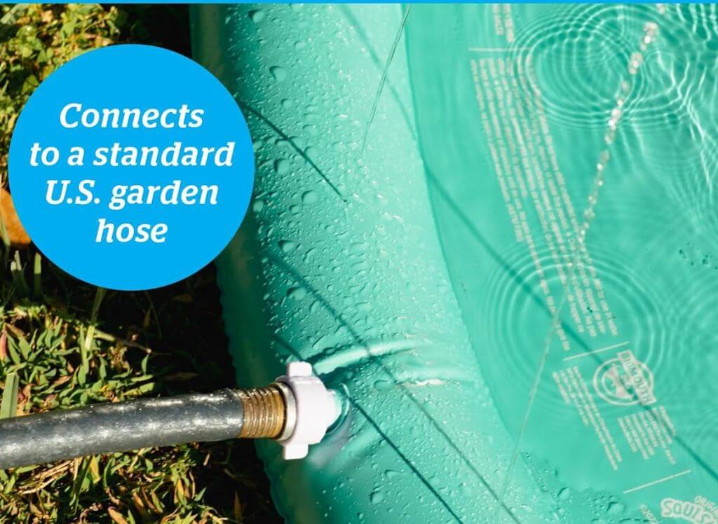 garden hose connection for the squishmallow sprinkler