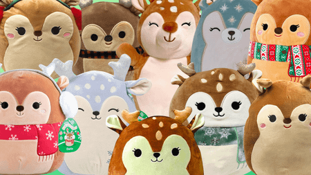 Reindeer Squishmallow Gang