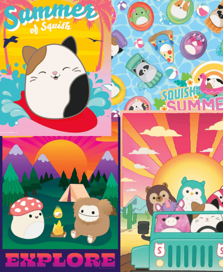 Summer Squishmallow Puzzles