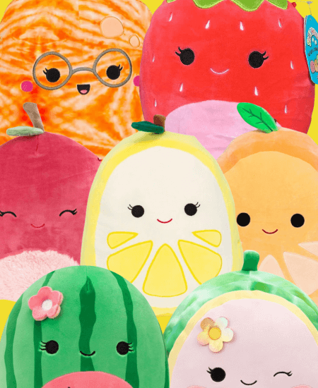 Squishmallow Summer Fruit Characters
