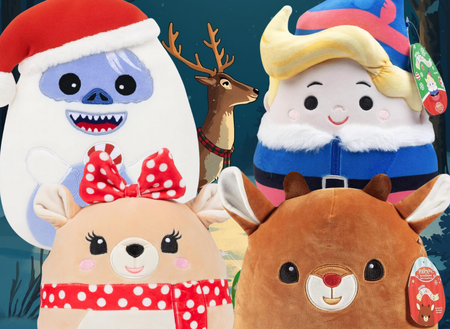 Rudolph the Red-Nosed Reindeer Squishmallow Characters