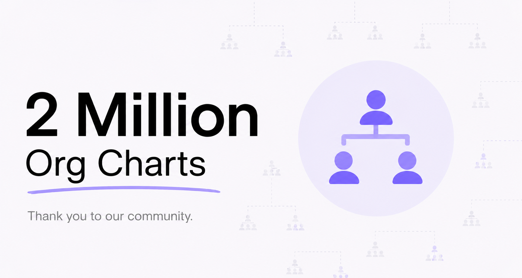 2 million org charts