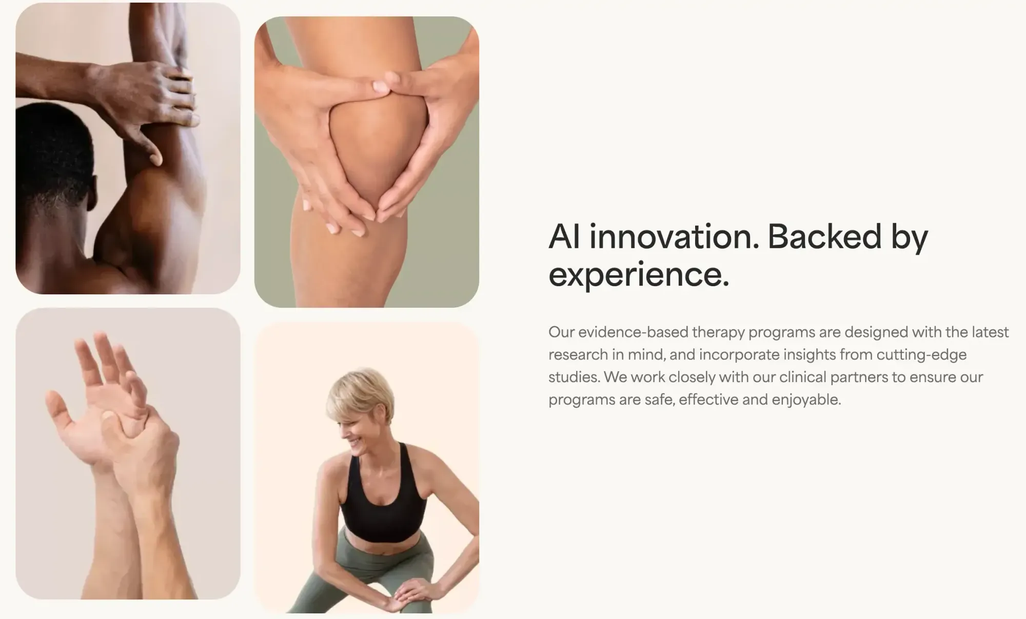 Akinas Physiotherapie Programm und neues UX Design 