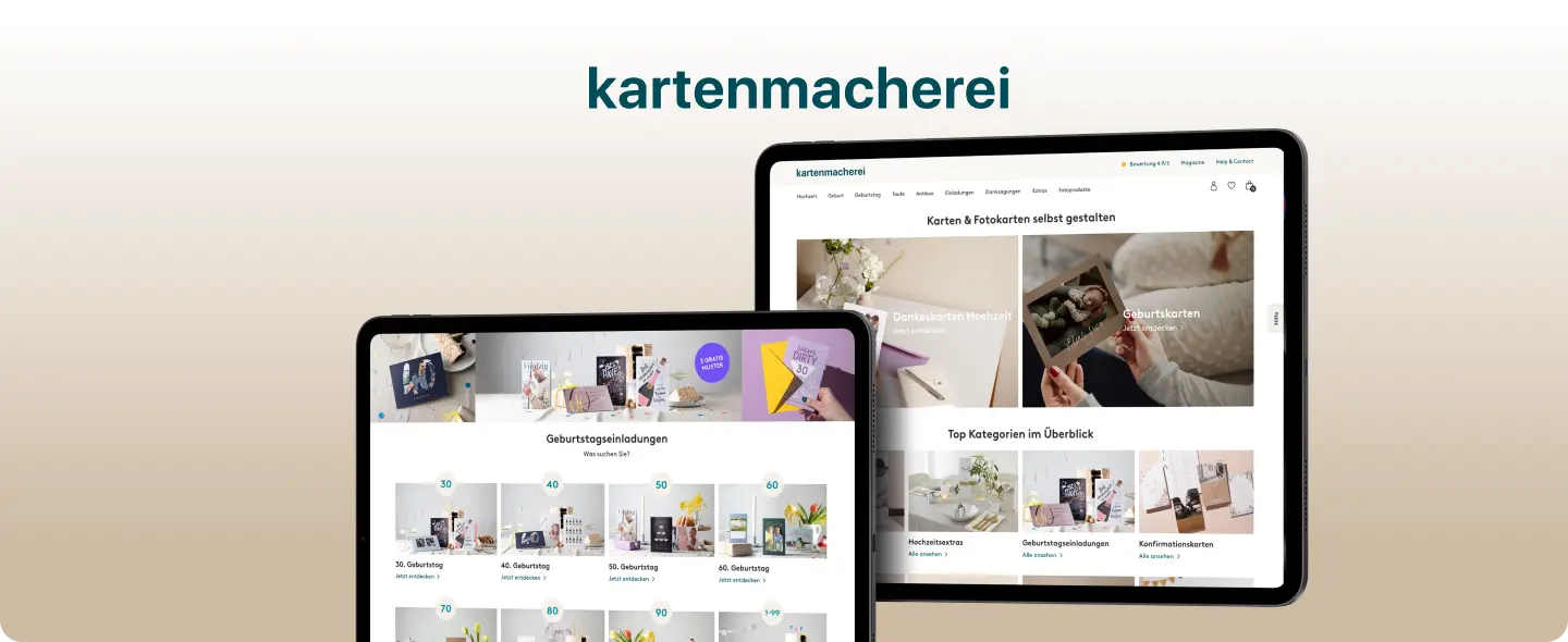 MVST. x Kartenmacherei Einblicke in das UI Rebrush der E-Commerce-Plattform