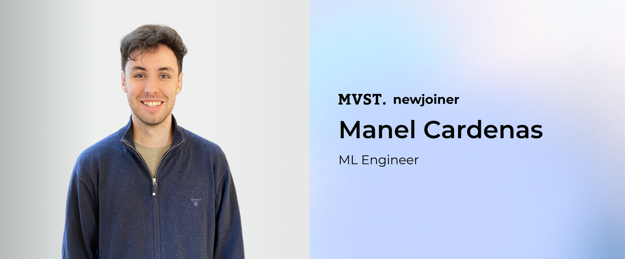 MVST. newjoiner Manel Cardenas ML Engineer