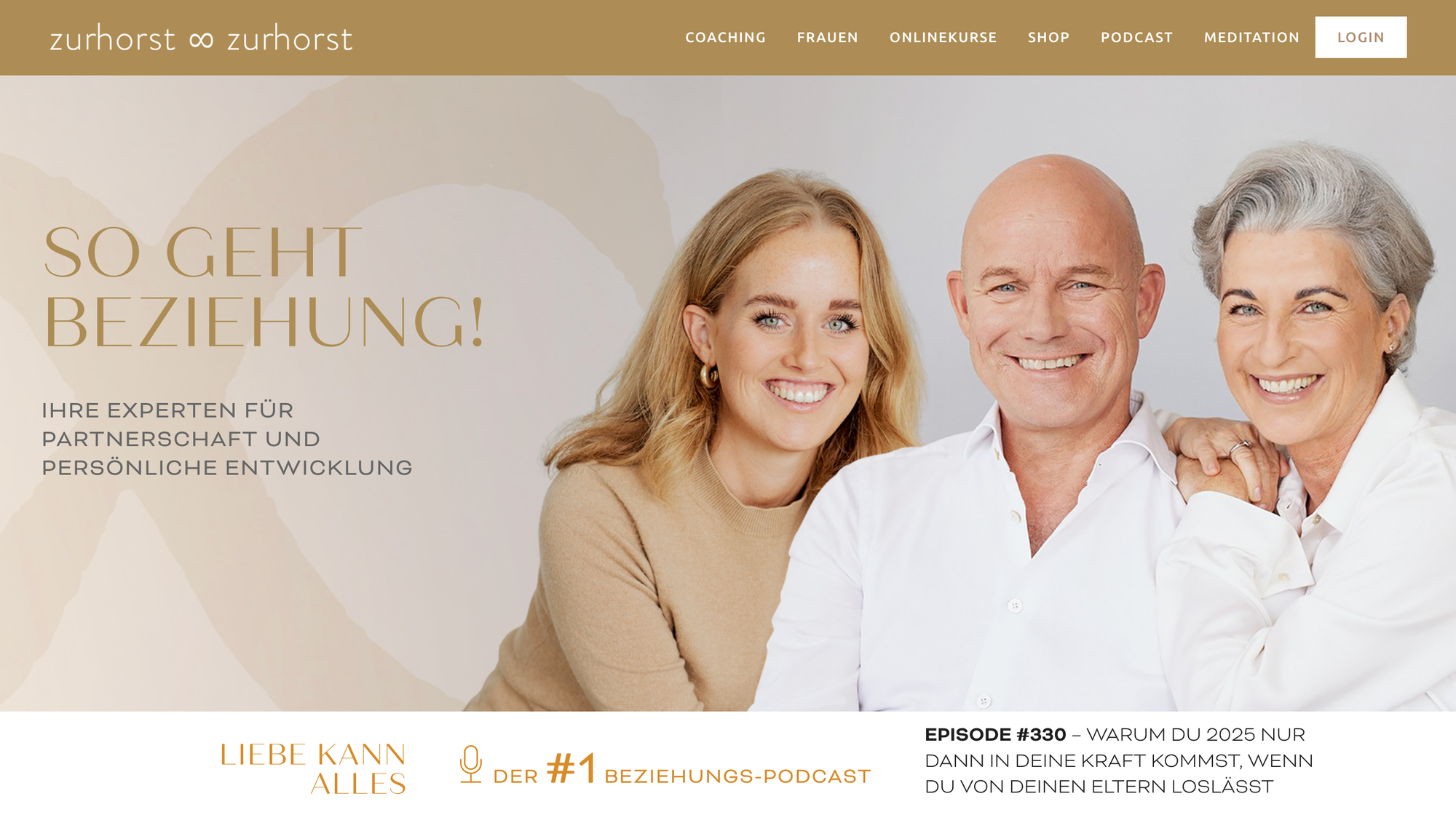 Website von Zurhorst