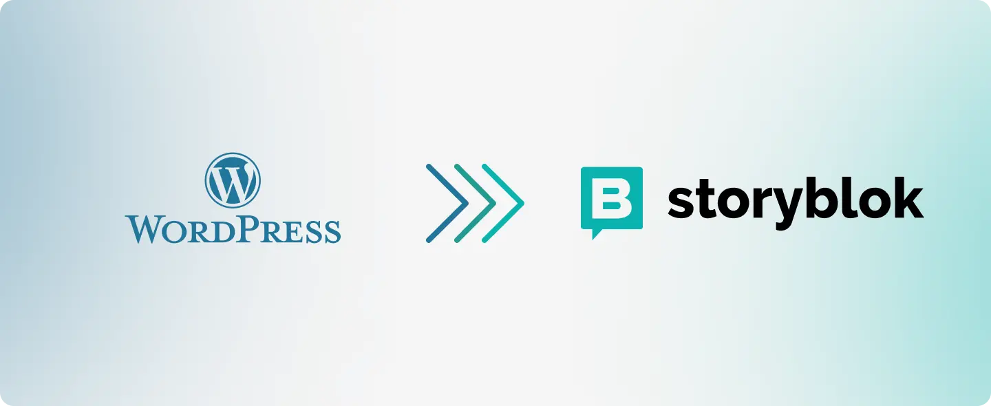 WordPress to Storyblok