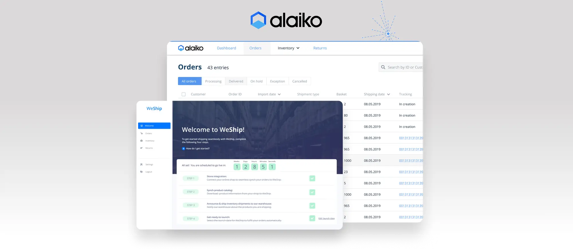 alaiko screens on web