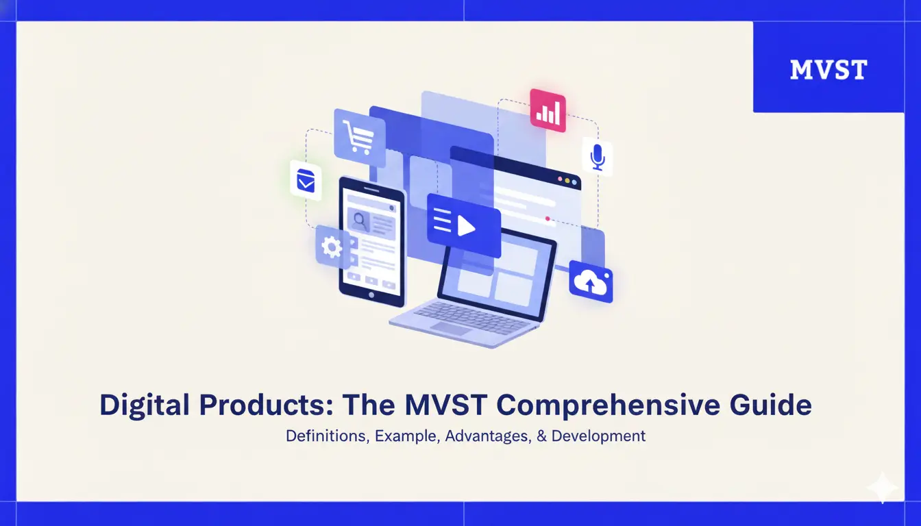 Digital Products: The MVST Comprehensive Guide - Definitions, Examples, Advantages, & Development