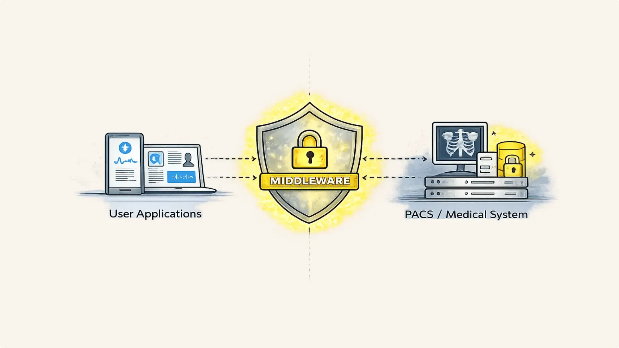User Applications - middleware - PACS / Medical System