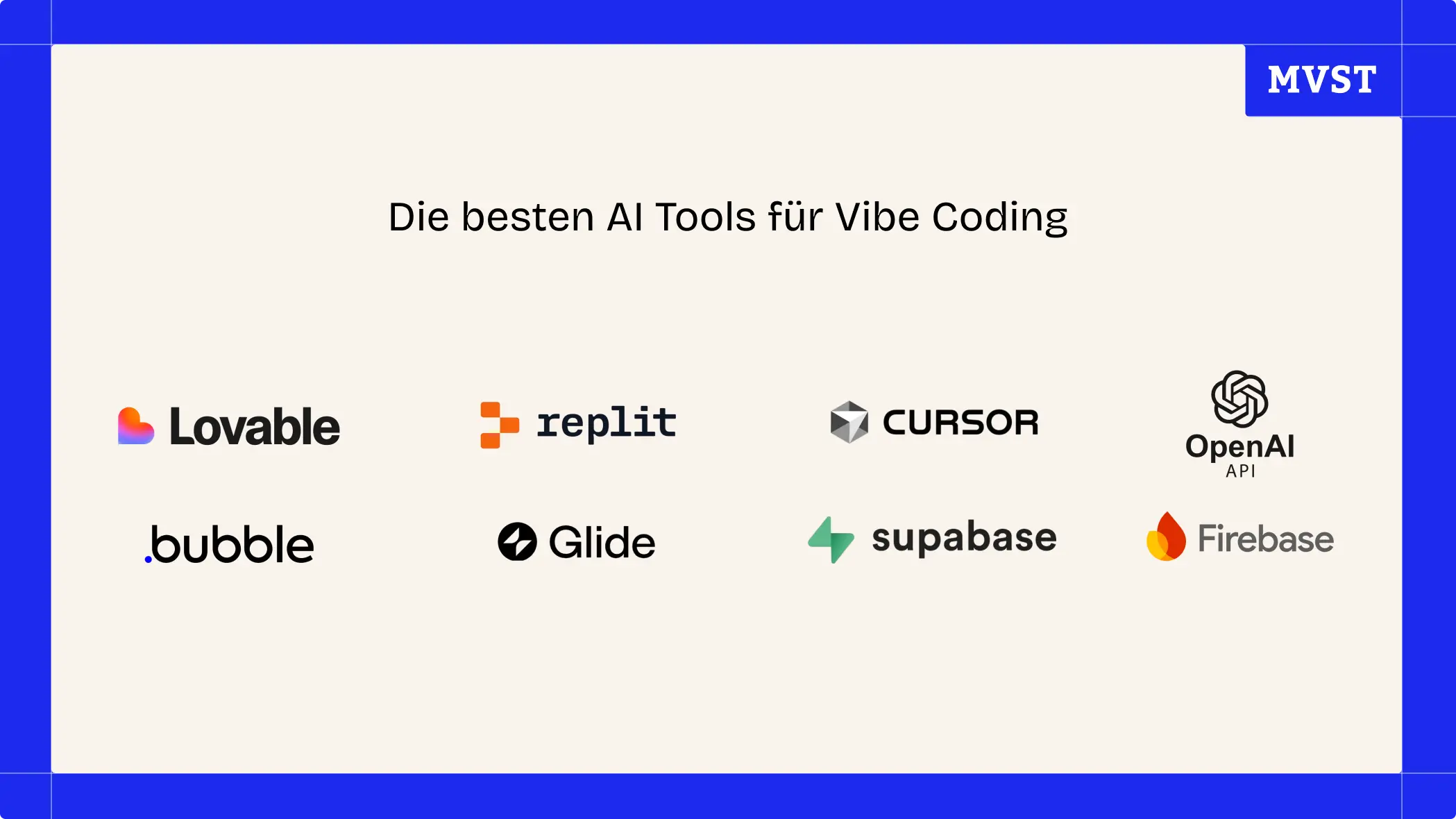 Die besten AI Tools für Vibe Coding (2026)