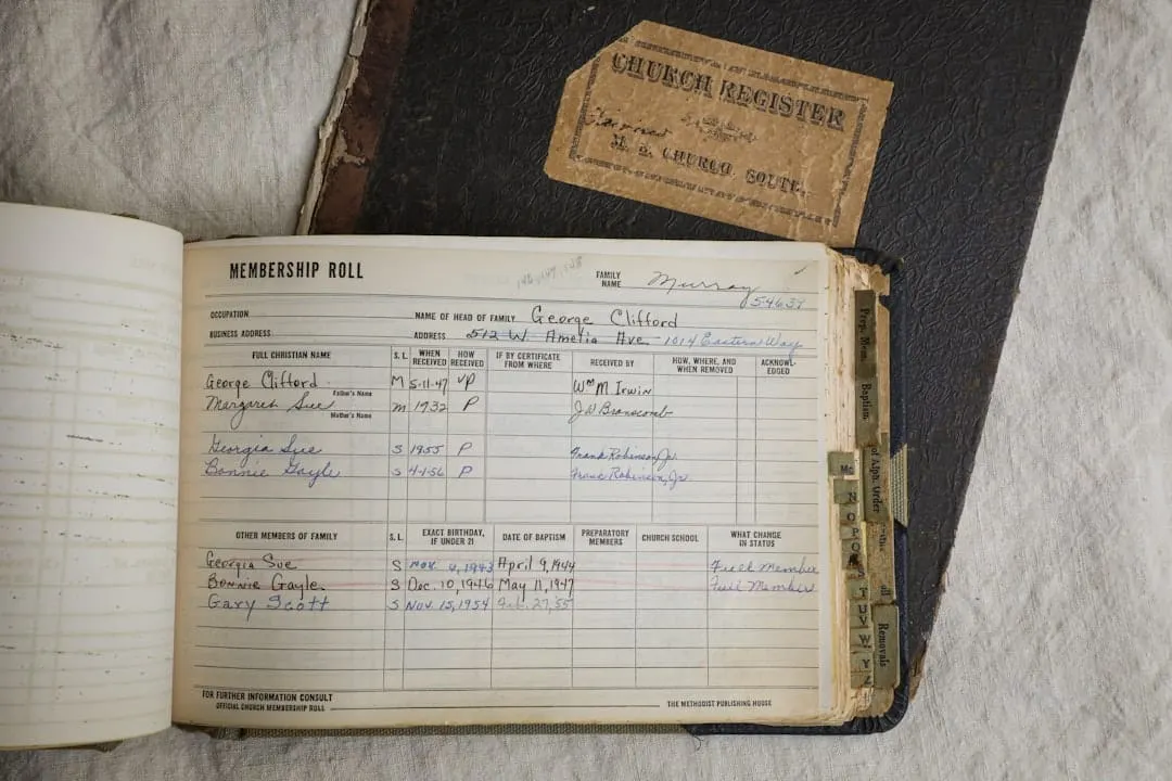 The UK V5C logbook — the V5C number (document reference number) is in the top right corner of the front page.