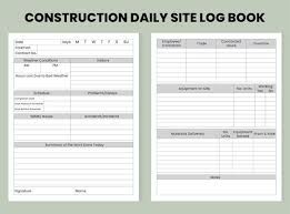 UK construction site record-keeping — Construction Site Logbooks: Legal Requirements UK.