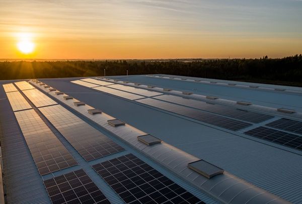 A UK home with solar panels — the Smart Export Guarantee pays for surplus electricity exported to the grid.