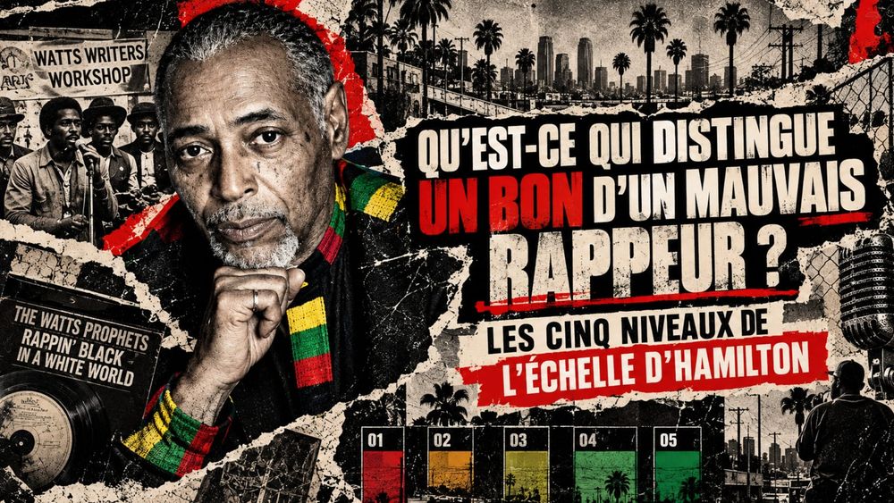 Qu’est-ce qui distingue un bon d’un mauvais rappeur? Les cinq niveaux de l’Échelle d’Hamilton